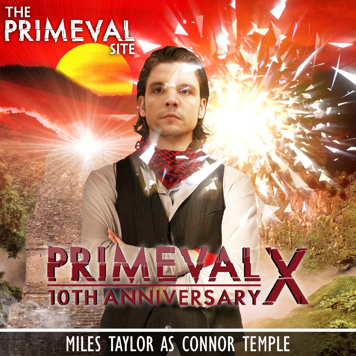 ThePrimevalSite's tweet photo. We're happy to announce Miles Taylor (@cyberleader1010) will be starring as Connor Temple in #PrimevalX! #Primeval #OneFinalRoar https://t.co/aRse235A9l
