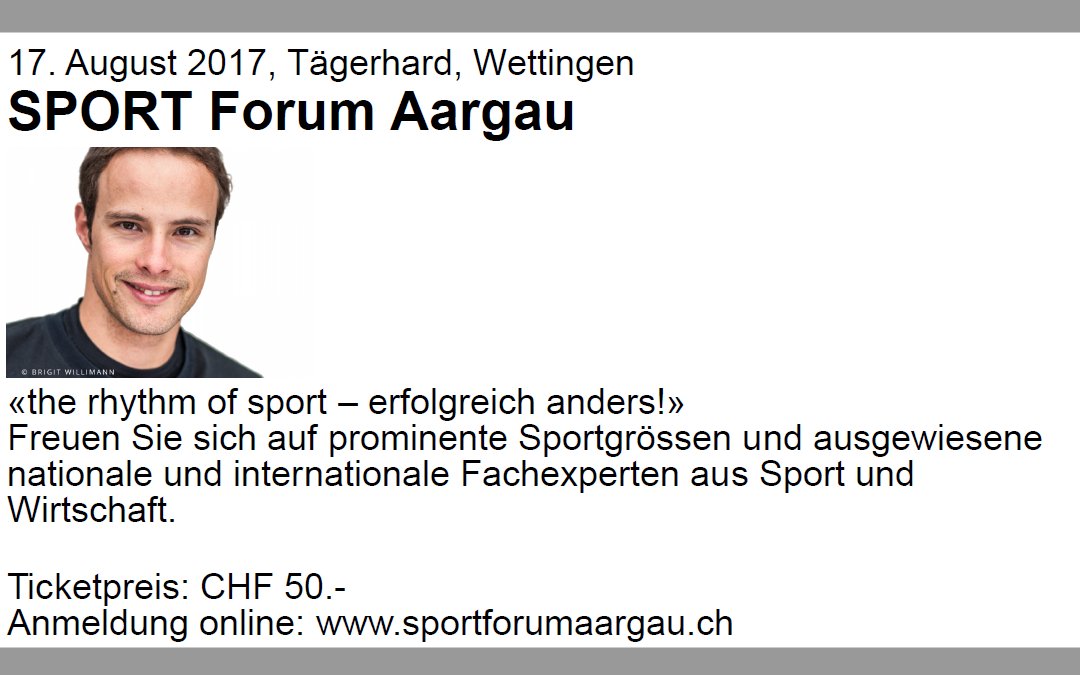 AargauTurnt's tweet photo. #Sportforum Das SPORT Forum stärkt die öffentliche Anerkennung des Breiten- und Spitzensports.@azLimmattaler @StadtBaden @KMU_Baden https://t.co/Np8t4Z2fbi
