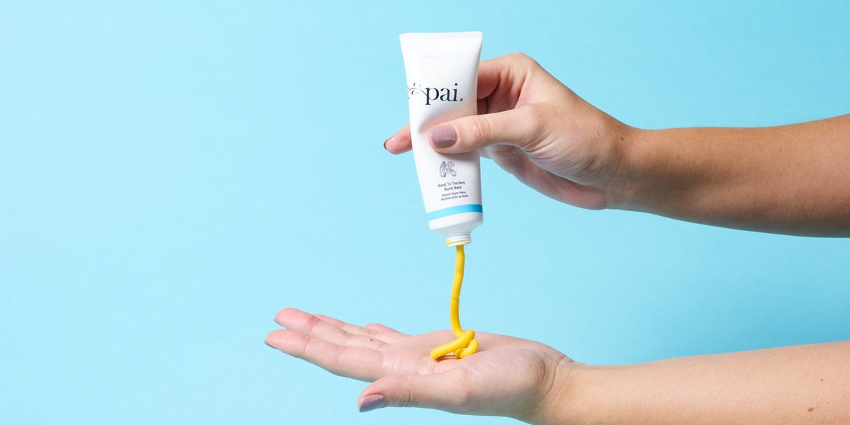 PaiSkincare's tweet photo. Whether it's allergies or a cold, our lanolin-free Hero Buriti Balm instantly soothes and protects a red raw nose. https://t.co/fQWSAu0JX6 https://t.co/muEcIpLFOB