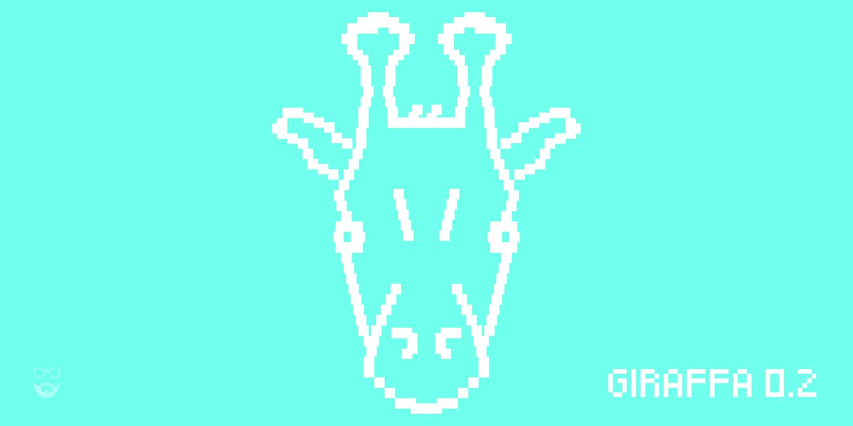 #giraffa #zeropuntodue #GraphicDesign #design #DanieleAlbanoDesign #anni80 #pixel #pixelart