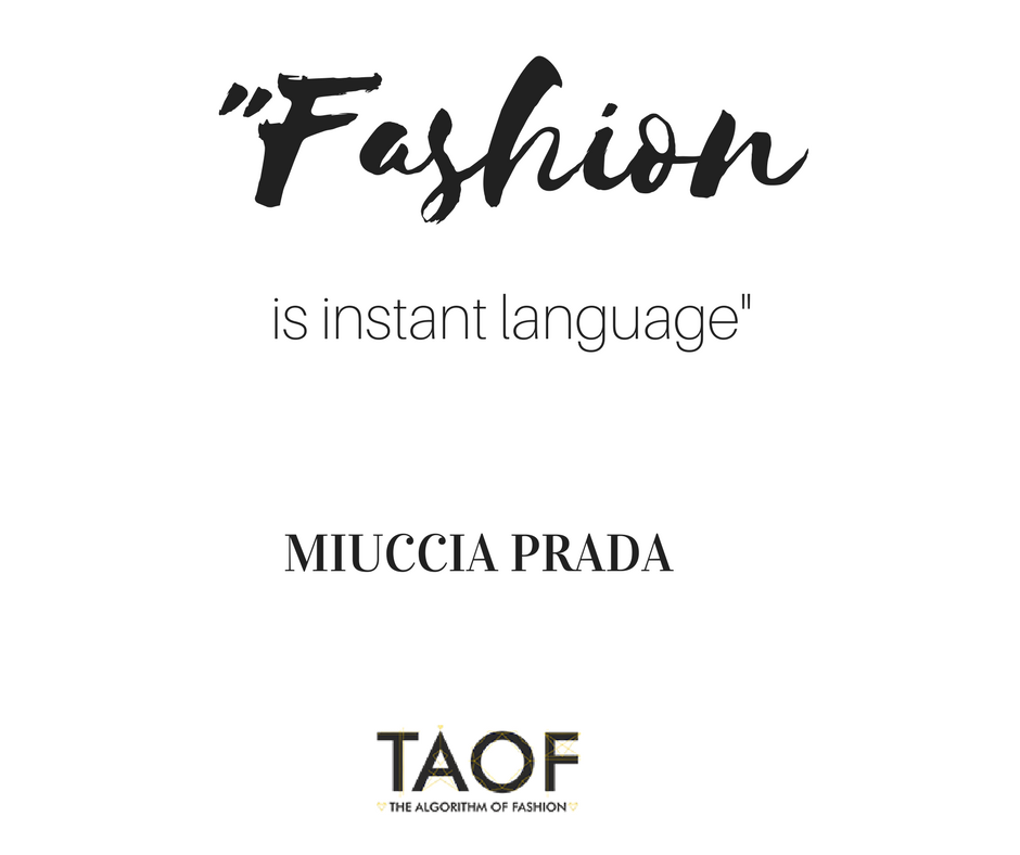 TAOFonline's tweet photo. We adore this #quote, and ain’t that the truth. @MIUMIUofficial @Prada #fashionquotes #miucciaprada #prada #miumiu #taofonline https://t.co/H7onAIxbEL