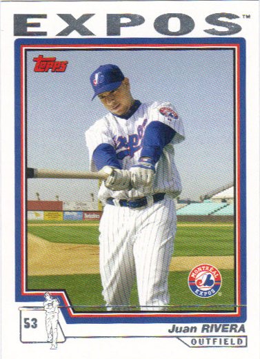 Happy 39th Birthday to former Montreal Expos and Toronto Blue Jays outfielder Juan Rivera! 