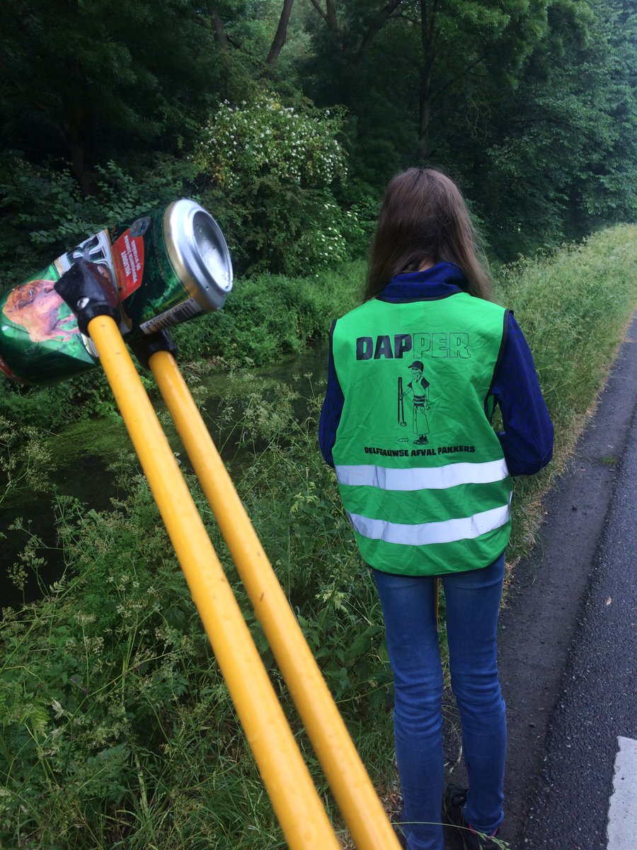 #dapper opruimen in het groen. Noordeindseweg en omgeving Biesland zijn weer schoon