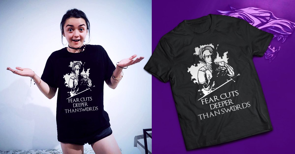 ab_chy's tweet photo. Tees for Maisie Williams`s Fan as ARYA STARK only at $18
FIND IT https://t.co/9FhmbnjbP8 #aryastark #got #gameofthrones #sansastark #JonSnow https://t.co/6FQXTgq3sM