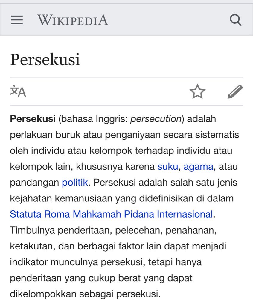 iwanfals's tweet photo. nah ini arti Persekusi menurut mbah gogel 😀 https://t.co/aMcbq7qas4