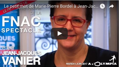 J-3 #Surprise Marie-Pierre Bordel de <a href="/fnacspectacles/">Fnac Spectacles 🎟️</a> a un petit message pour Jean-Jacques ! Prenez vos places ! youtu.be/pI0PsXx-Q7M