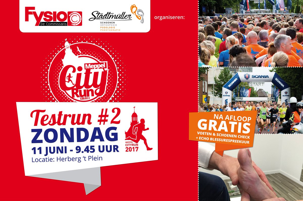 Meppel City Run tweet media