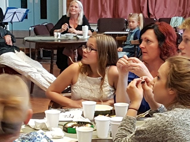 Another fab night <a href="/harwichsoup/">HarwichSOUP</a> generous donations &amp; people turning out on a stormy night meant we had £360 pot! #soup #harwich #community