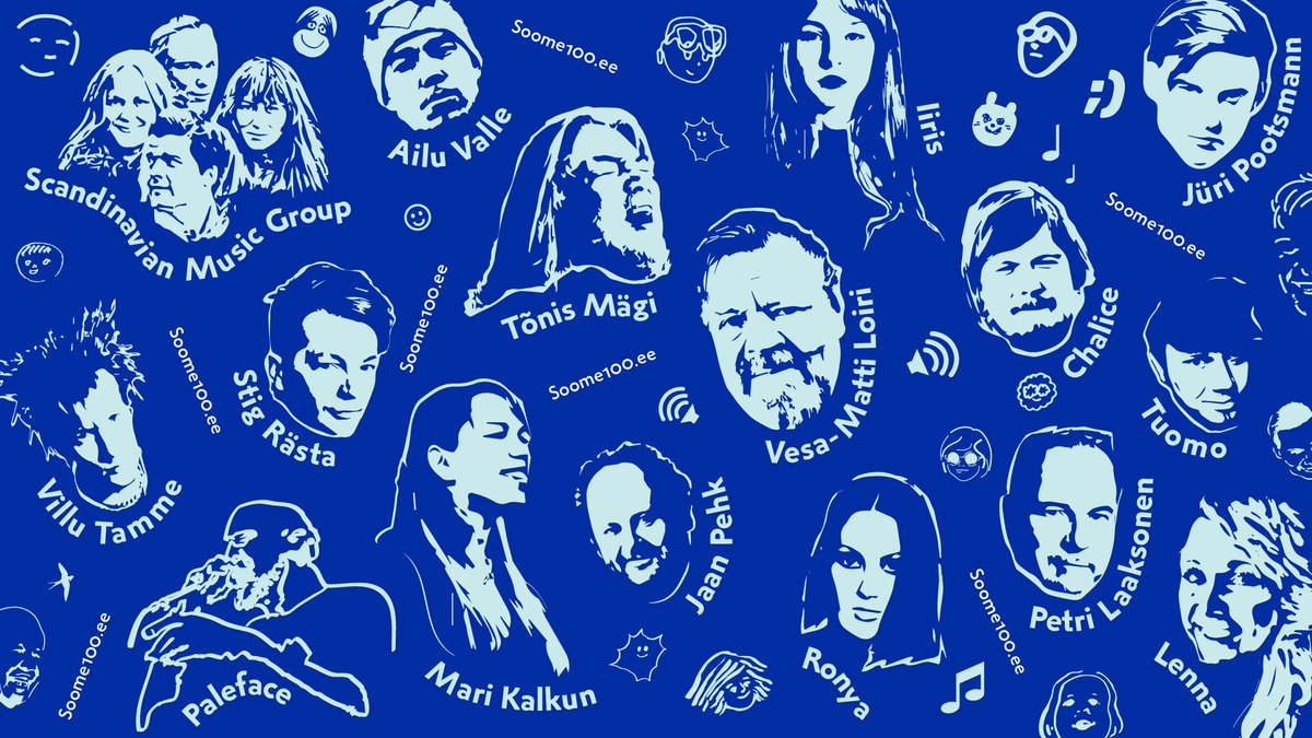Soome ja Eesti ühine juubeldamine kulmineerub 10. juunil suure tasuta kontserdiga: bit.ly/2rC9mHM  #EV100 #Suomi100 #pidualgas
