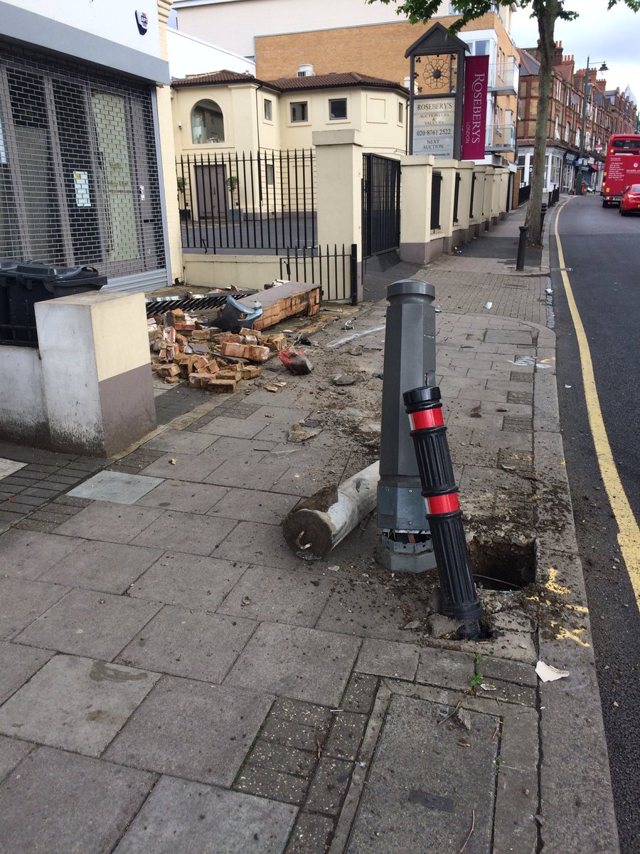 When are <a href="/lambeth_council/">Lambeth Council</a> going to try &amp; calm traffic on Knights Hill? 3rd time in a year at the same place?