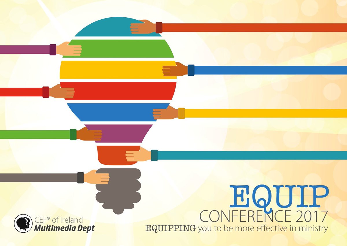 CEFIreland's tweet photo. It's today! Even if you haven't booked in, feel free to come along and enjoy our wide range of seminars and resources. #equipconference #cef https://t.co/Or12IdqHsB