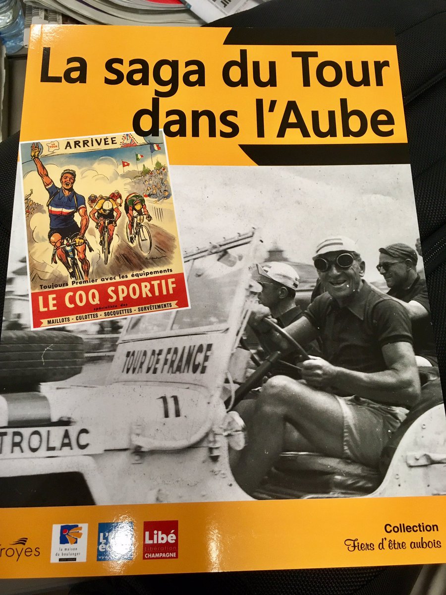 ChristopheMal17's tweet photo. Bientôt en vente dans les librairies auboises #tourdefrance #cyclisme #troyes #aube #champagne #esteclair #histoiredutour https://t.co/NydaMKbgki