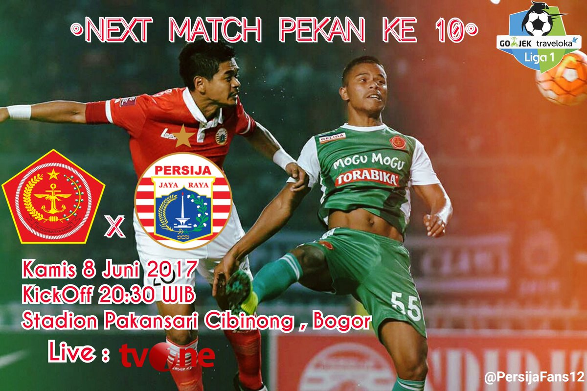 jktfootball12's tweet photo. Next Match Pakansari Part2 , 3 Poin lagi ya can @Persija_Jkt 🐯 #PakansariCalling https://t.co/PWqzmDv2rL