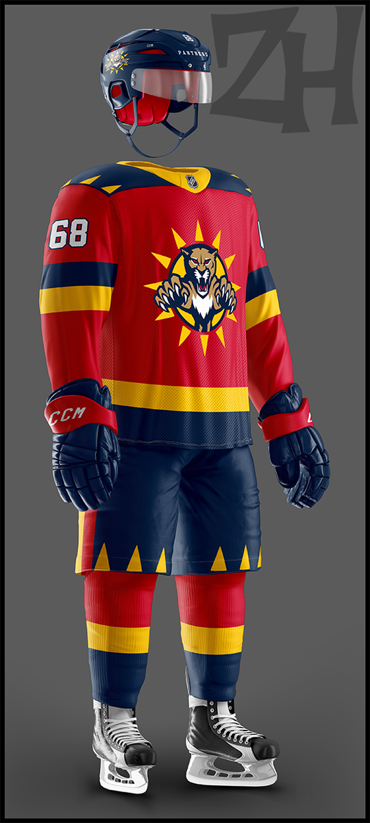 Hoovuh's tweet photo. My entry for the #DesignAJersey for @CoolHockey1 #FloridaPanthers https://t.co/hyk6bb3zaw