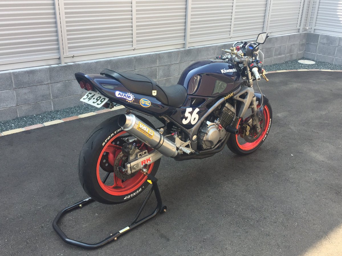 バリオス wrs バックステップ 中古】Z2タイガーカラー！☆ バリオス 
