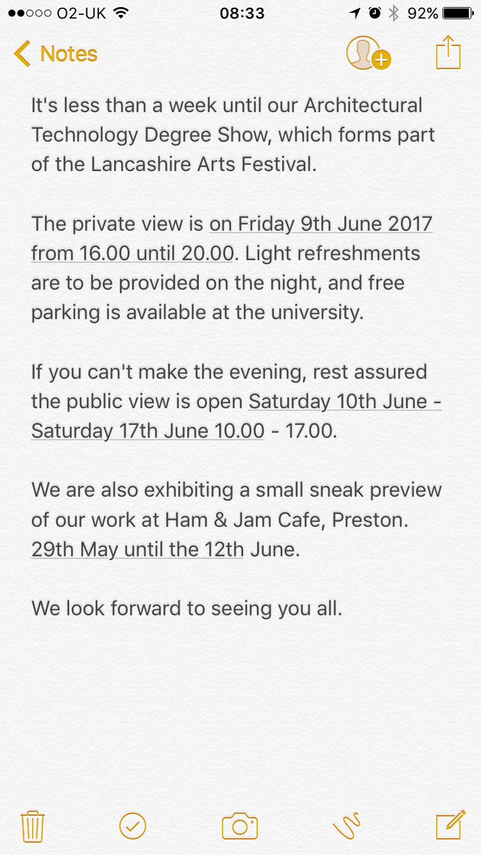 ATDegreeShow17's tweet photo. @NJVermeulen @RayOckenden_AT  @DarrenNelson_AT @gemmasuddaby @RIBANorthWest @NAspiration https://t.co/nxvs5c9nlH