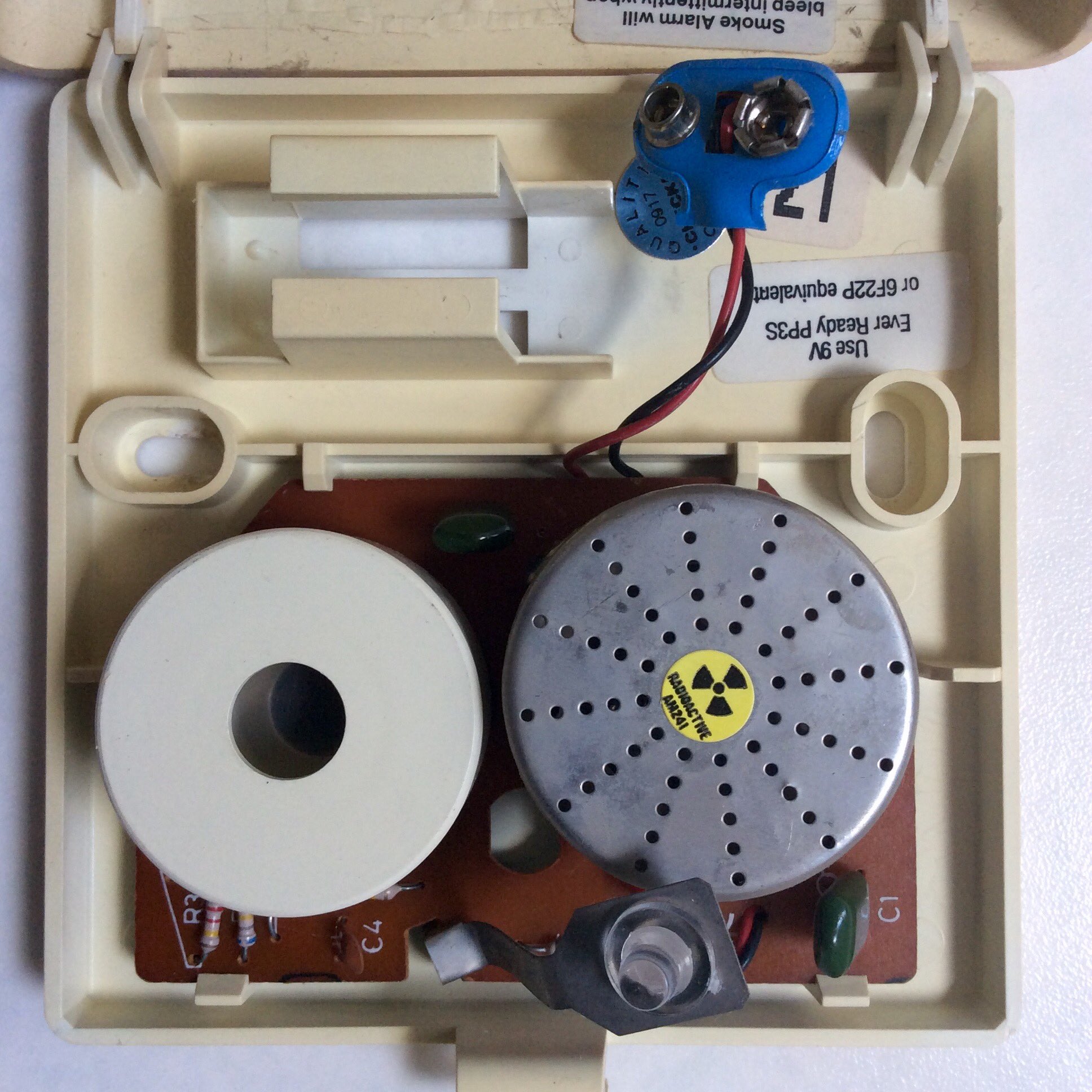 on Twitter "DYK radioactivity makes smoke detectors work