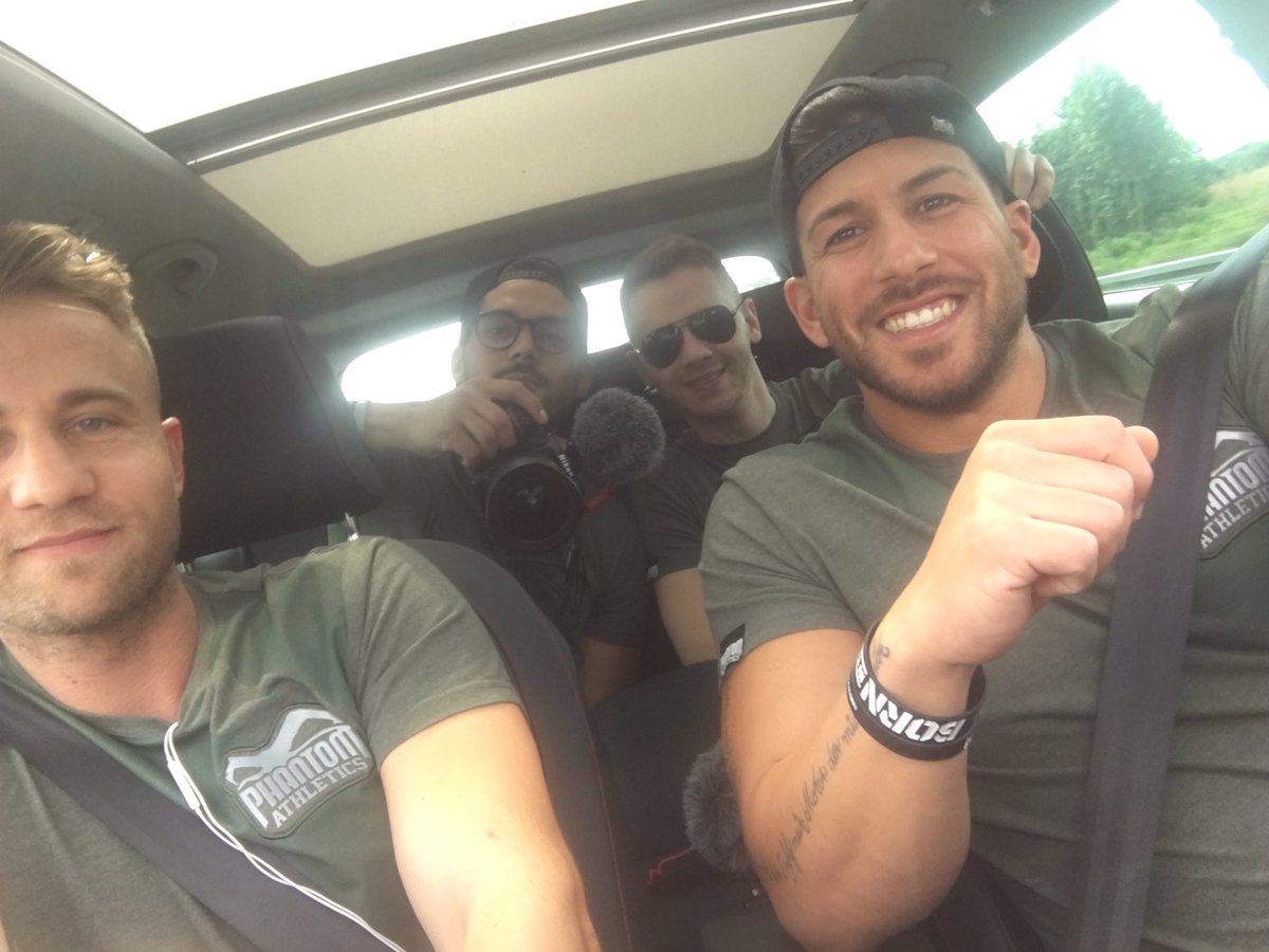 Team #phantomathletics on tour to #Rotterdam 
#AndySouwer #MMA #AbuIlias