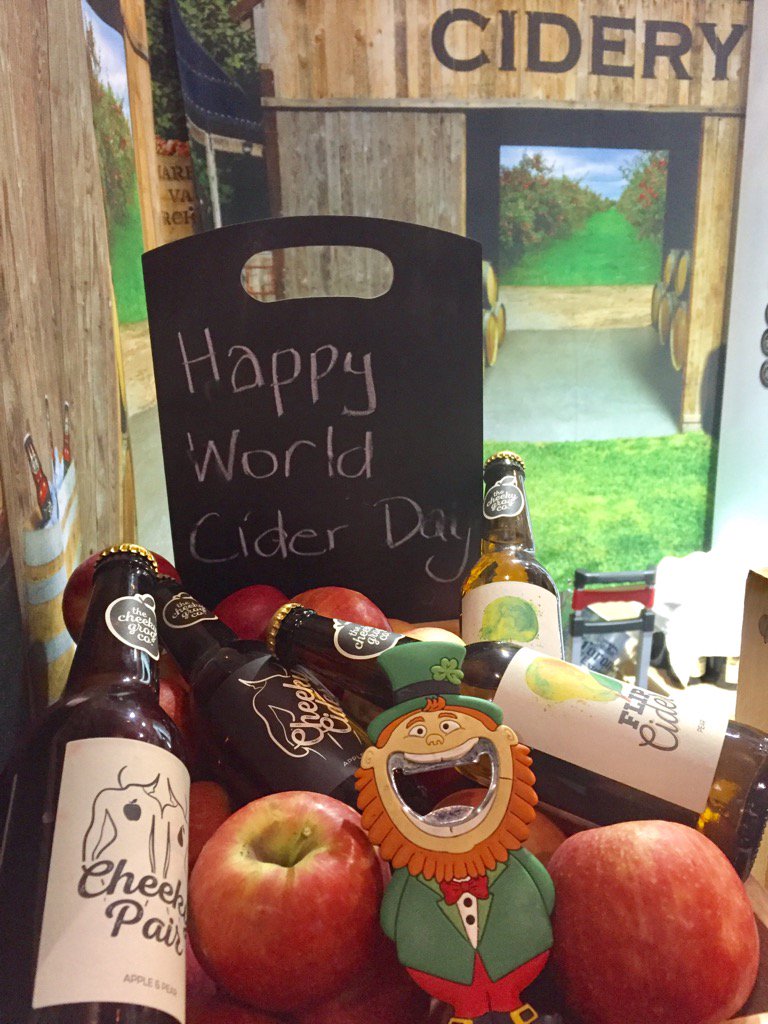 <a href="/CheekyGrog/">Cheeky Grog Co</a> #worldciderday #goodfoodandwineshow