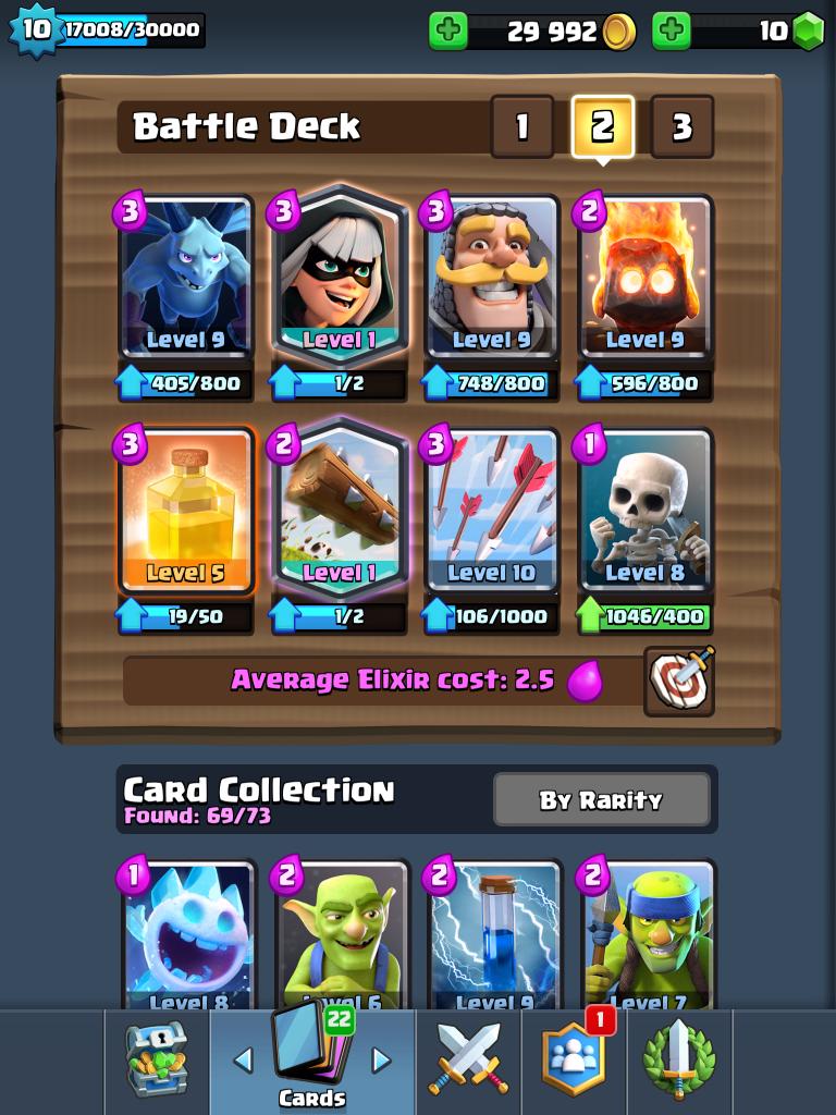 jamalx01's tweet photo. @MOLT_YT Try this 2.5 bandit deck the main thing is to get the bandit to the tower https://t.co/r3uJSGtoyS