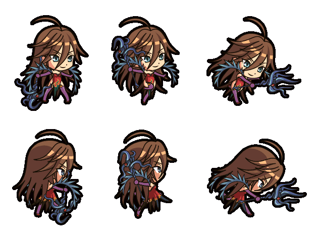 モアイ ニクス大好き猫 クイーンズブレイドのソシャゲ でちびキャラの炎の使い手ニクスたんがめっちゃ可愛い 小さいニクスたんにポコポコ攻撃されたいです ヤバイ お持ち帰りしたい フニクラ様も小さくて かわいい ような気がする