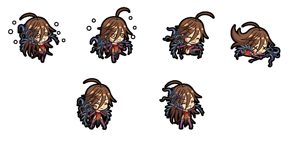 モアイ ニクス大好き猫 クイーンズブレイドのソシャゲ でちびキャラの炎の使い手ニクスたんがめっちゃ可愛い 小さいニクスたんにポコポコ攻撃されたいです ヤバイ お持ち帰りしたい フニクラ様も小さくて かわいい ような気がする