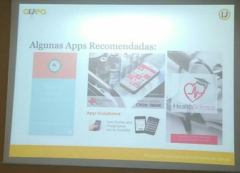 enferdocente's tweet photo. @HealthSciApp estáis en todas partes!! 😉 #alergiasXativa https://t.co/pSIhE4JGWh