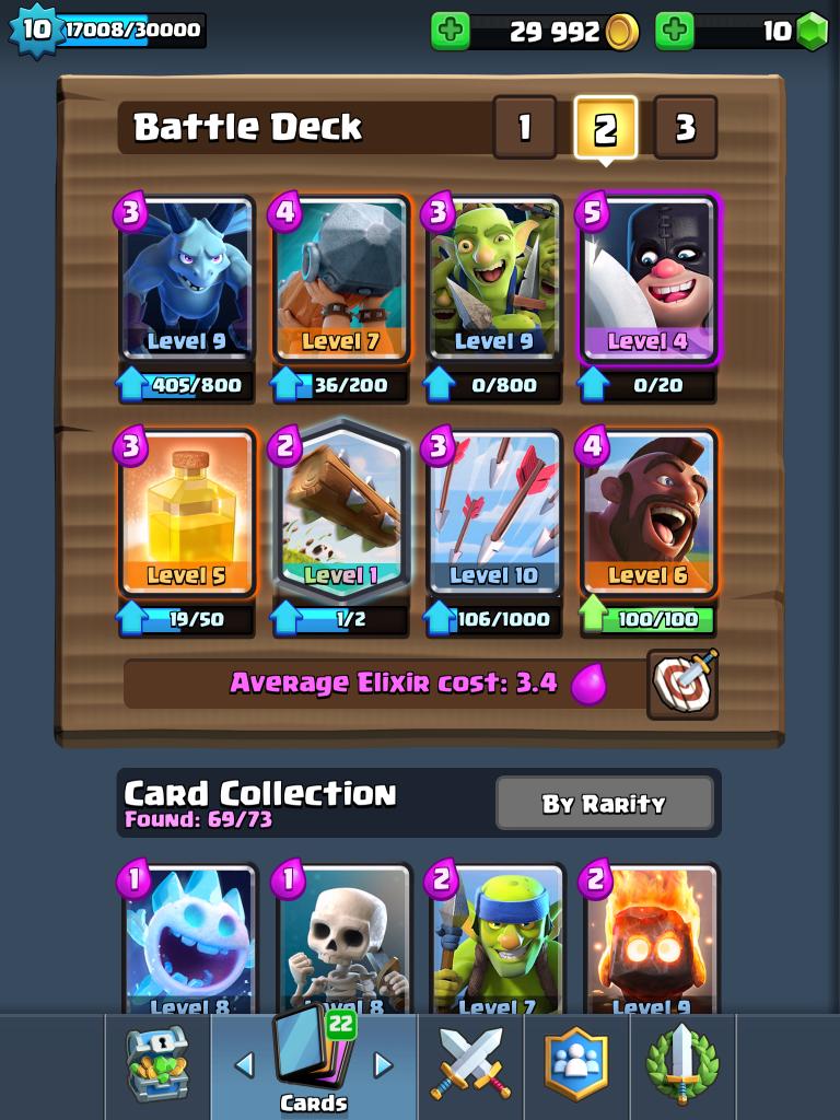 jamalx01's tweet photo. @MOLT_YT Try this battle ram heal deck super op https://t.co/bkHyDdLjSj