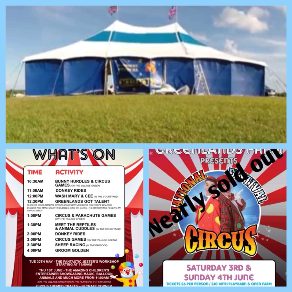 The National Festival Circus has arrived. Limited tickets available, buy on the door. #circus @VisitLancashire