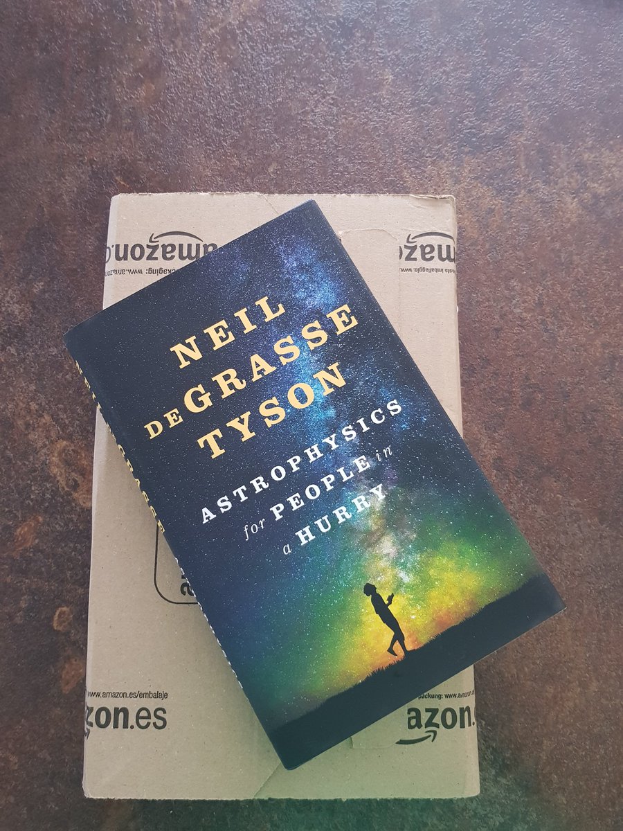 RAH130387's tweet photo. @neiltyson .... arrived this morning in the U.K. #NeilDeGrasseTyson... my first book of yours https://t.co/6NdRKOyfwB