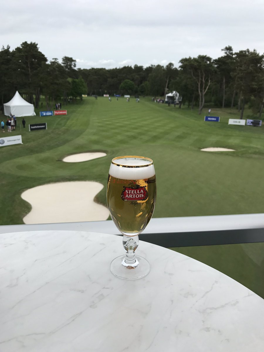På plats för att följa @nordeamasters