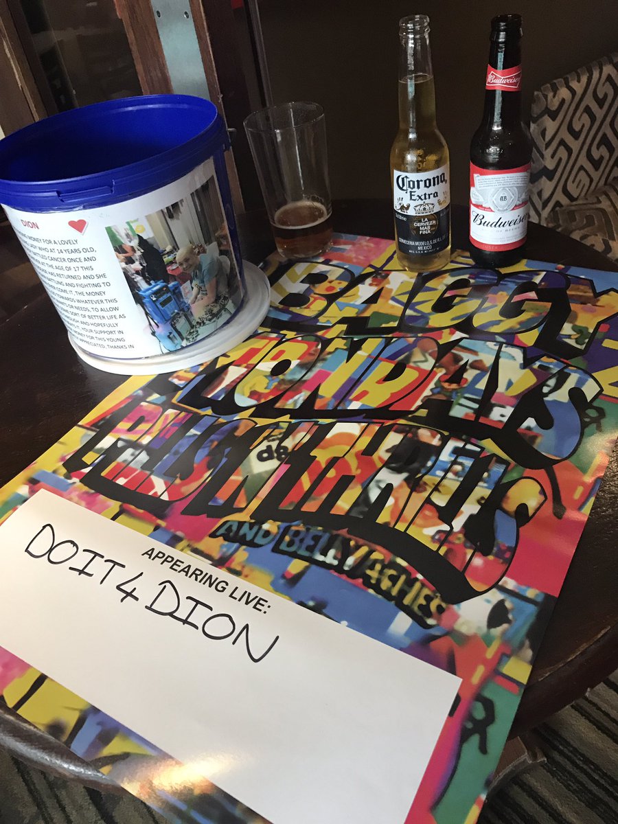 kitto2006's tweet photo. Well done Kali Penfold on organising this wonderful night for our hero Dion Kyra Yates #doit4dion strikes again... @Thebaggymondays https://t.co/zoMmjnHESi