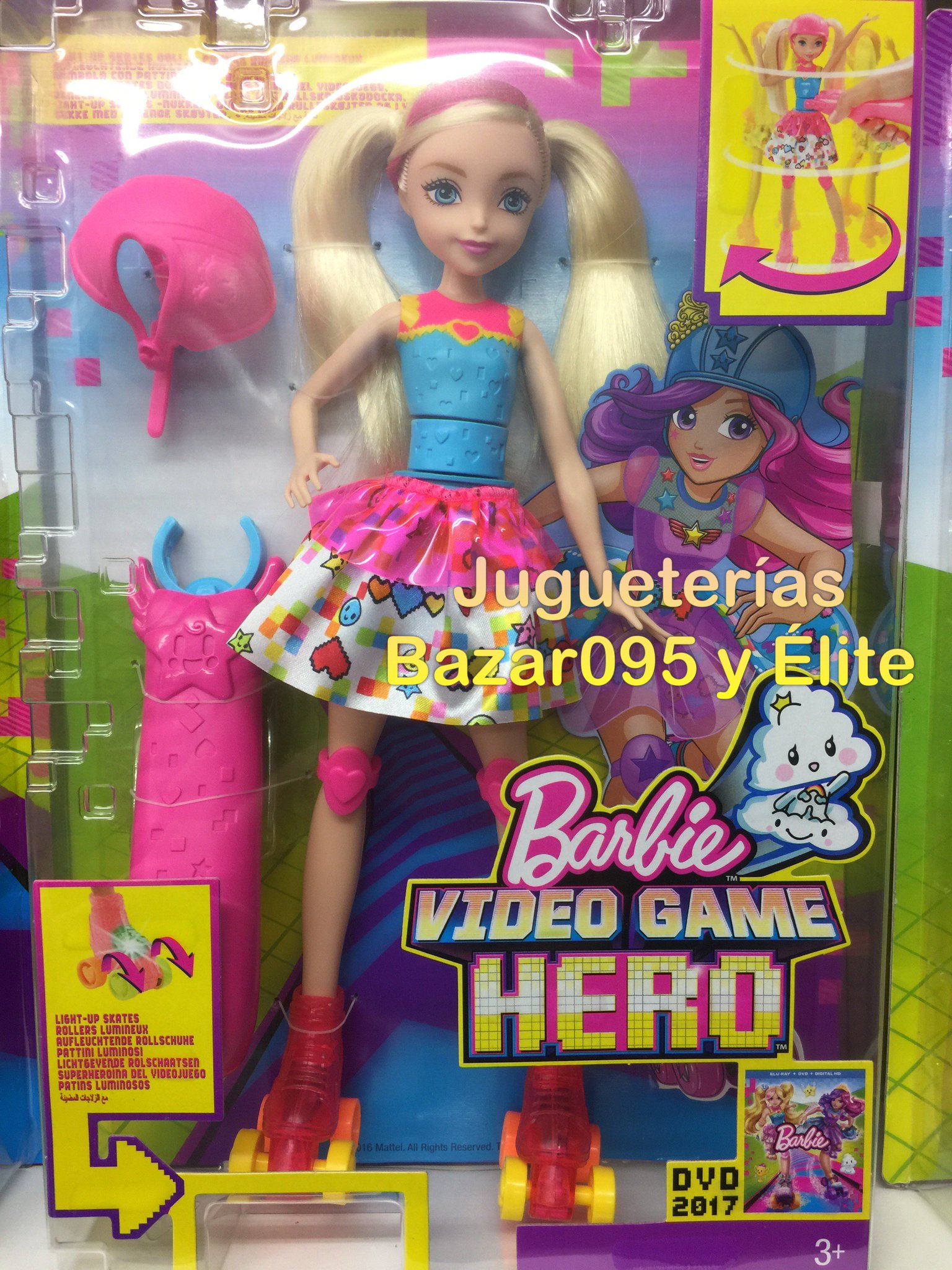 barbie patines luminosos