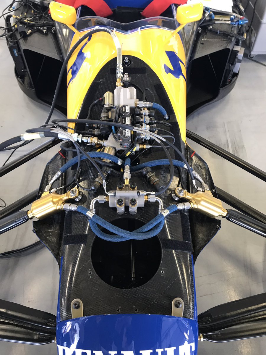 Why are Williams still hiding the active suspension components on the FW14B?  : formula1
