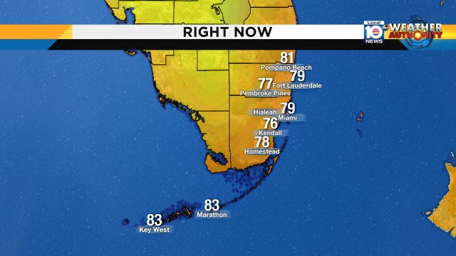 Warm & very humid start for South Florida, get ready for another wet day! #Flwx #weekend https://t.co/Hik9sfA8sm