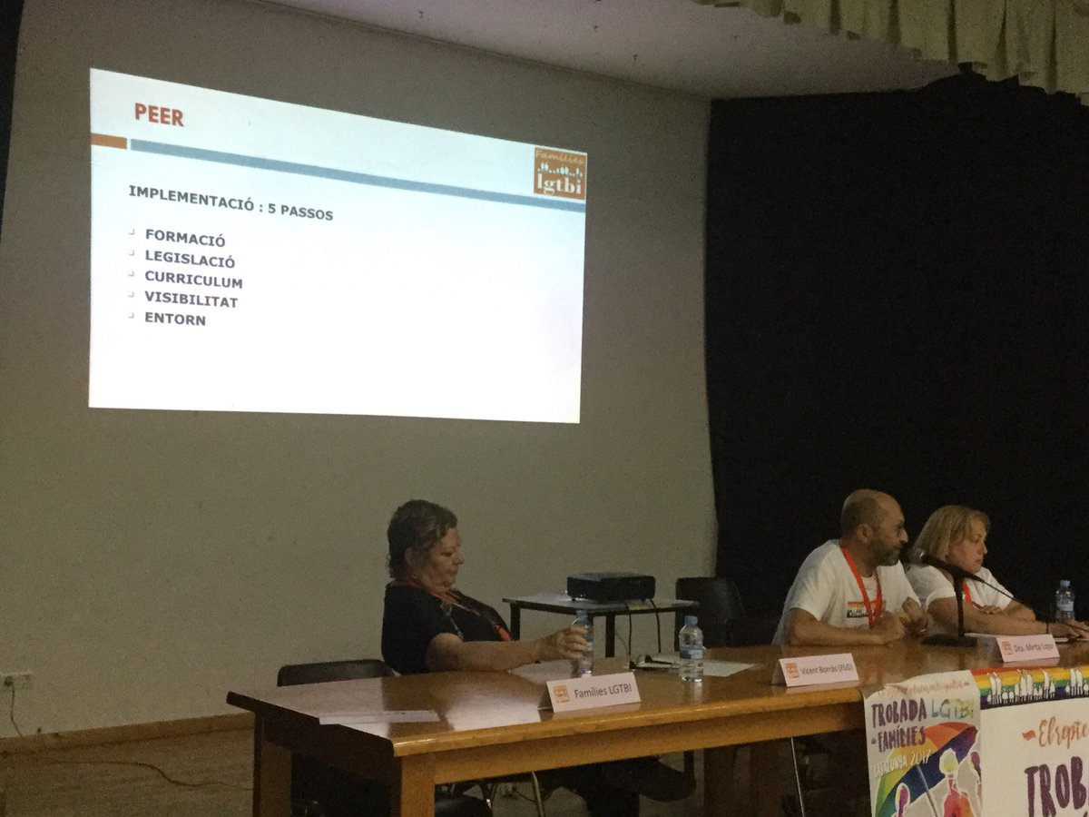 familieslgtbi's tweet photo. El nostre vicepresident @VicentBorrasCat presenta el #peer (programa educativo escoles rainbow) finançat per la #filadora.Volem visibilitat! https://t.co/f1OiEj8T3F