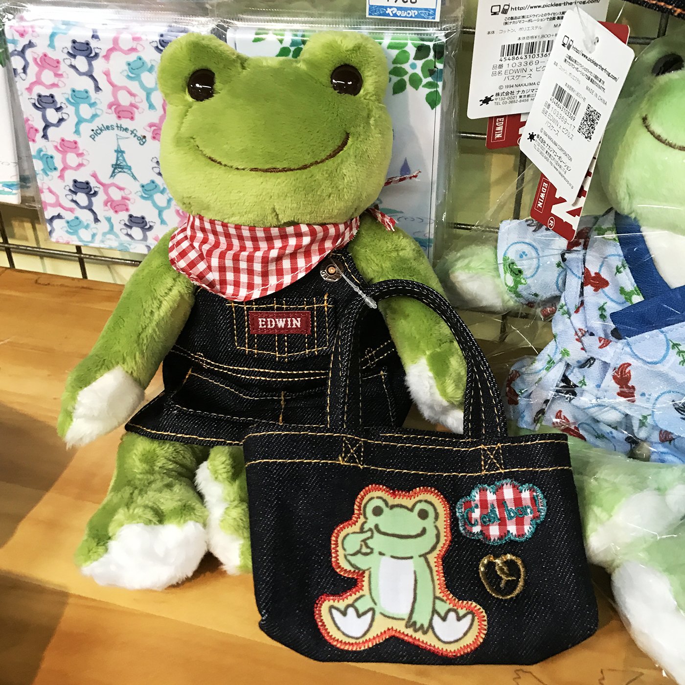 かえるのピクルス エドウィン エプロン - daterightstuff.com かえるのピクルス エドウィン エプロン - daterightstuff.com