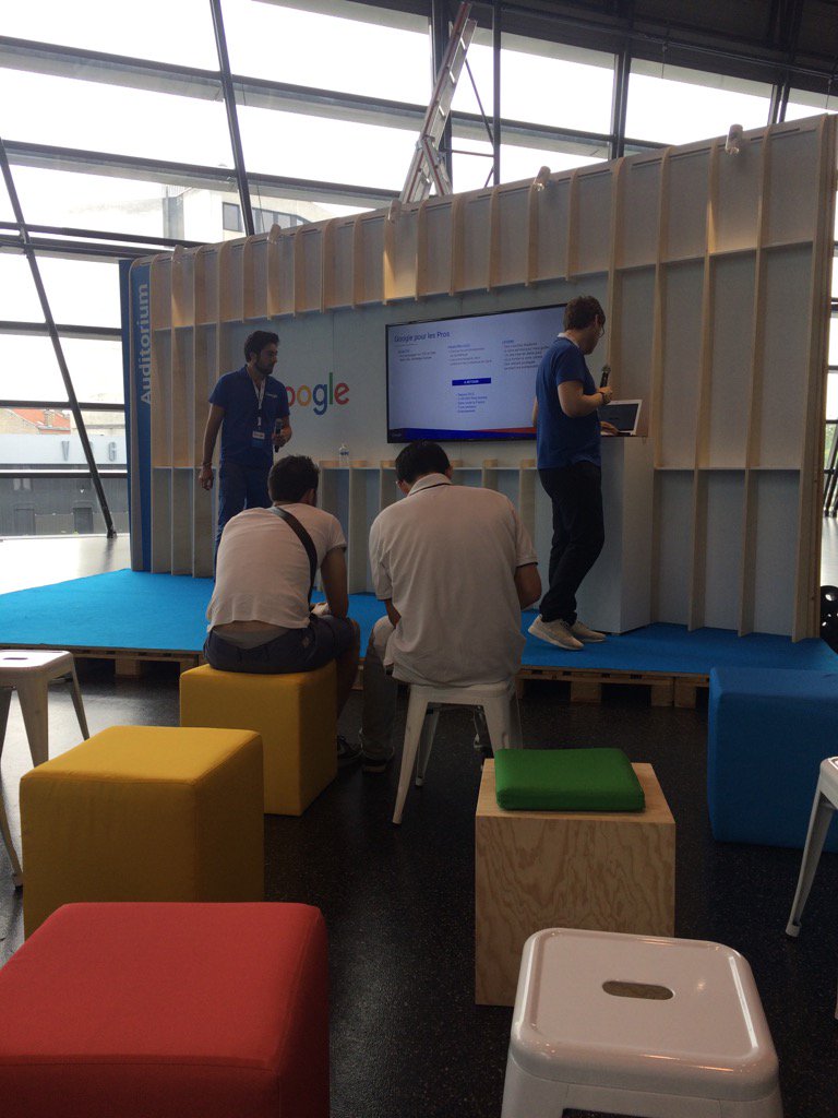 ek_SOLUTION's tweet photo. @ek_SOLUTION présente aux ateliers @GoogleFR !!! https://t.co/uNTWg2hHCo