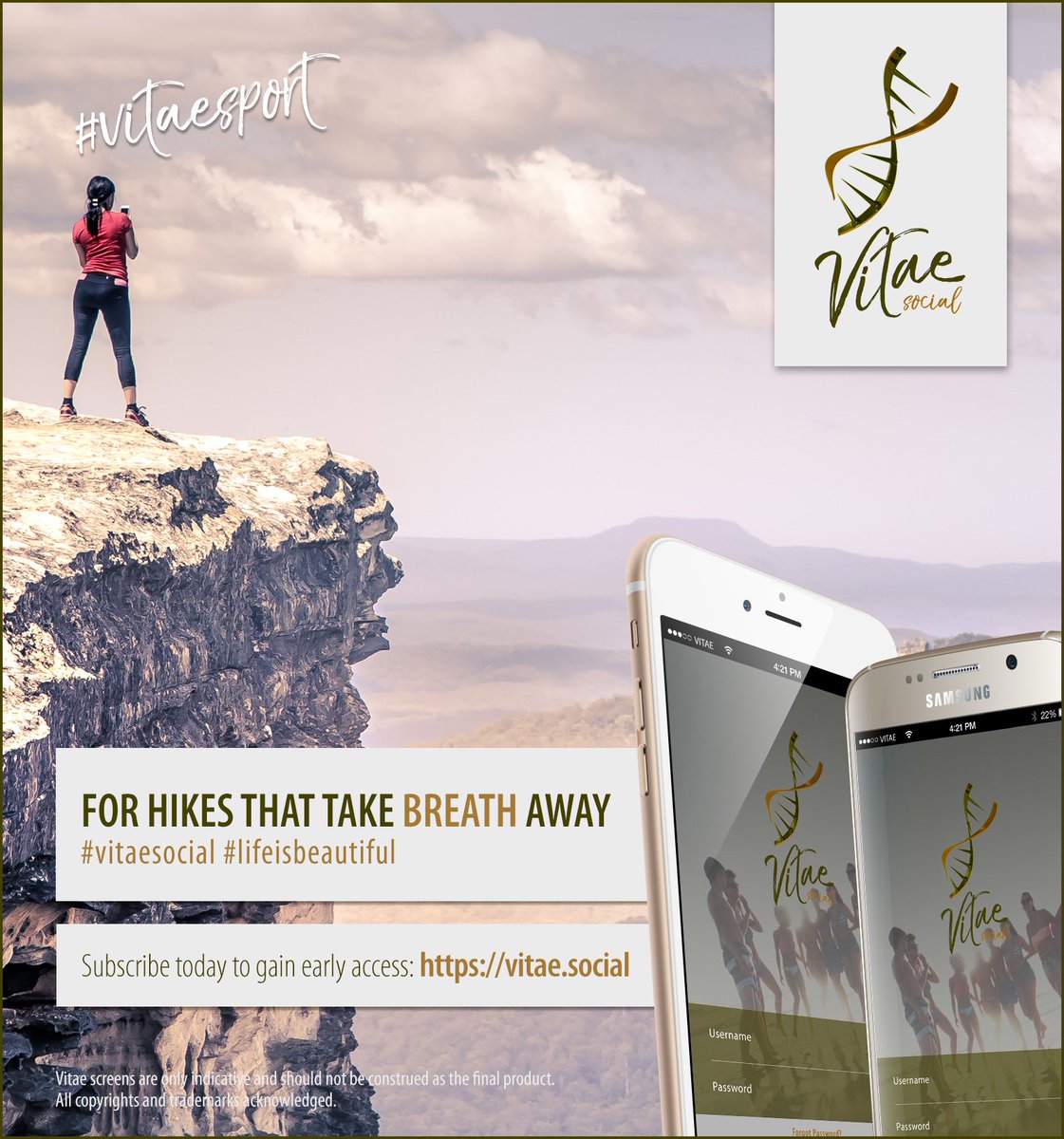 vitae_social's tweet photo. Like #hiking / to #hike / have #hikingadventures? #Walks R best #shared. Get early access to #app https://t.co/FPSMyftdT3 #vitaesocial https://t.co/KZLVKtzXe5