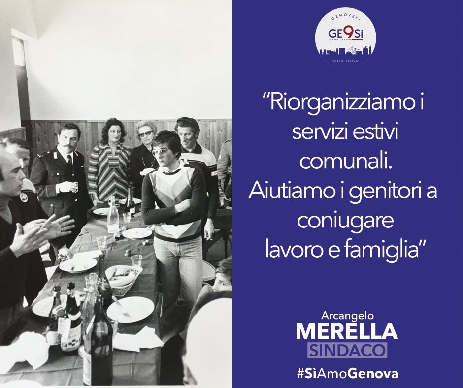 siamogenova's tweet photo. @a_merella "Gli anni in cui ho diretto le colonie comunali sono state x me 1periodo bellissimo. Molti bambini di allora ancora le ricordano" https://t.co/5q9tQ22qe1