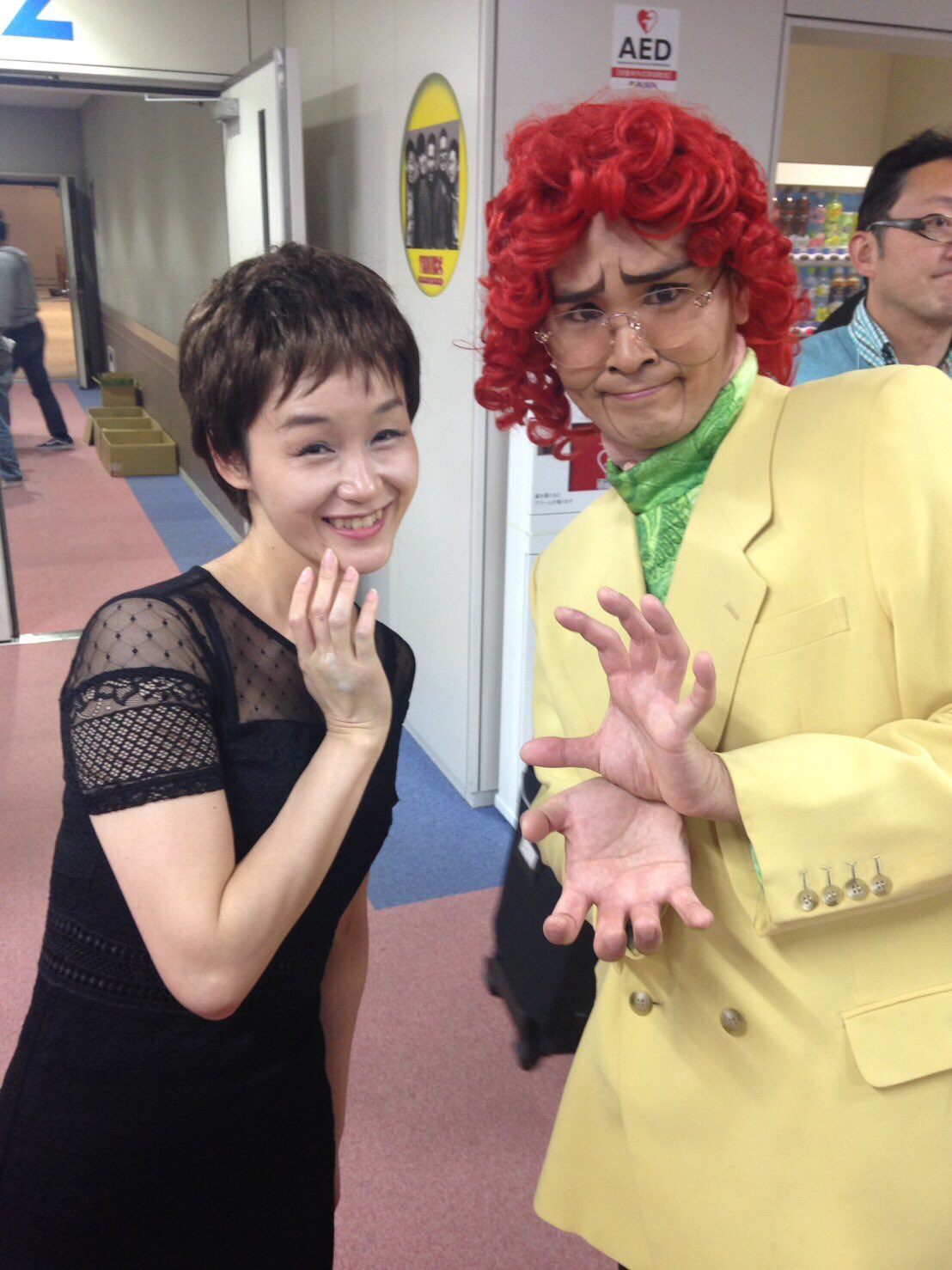 中垣みな No Twitter 昨夜のフジテレビはものまね紅白歌合戦 ご覧いただき ありがとうございました ほいけんたさんや スタッフの皆様に本当にお世話になりました 幸せなひと時ありがとうございました やっとお会いできた野沢雅子さんと 笑