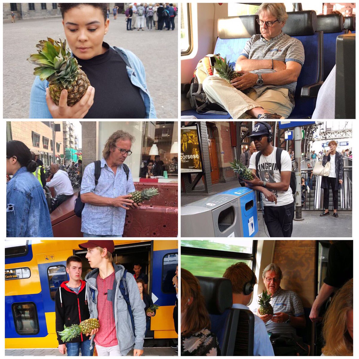 baspotjes's tweet photo. Hey #ananas! Supertrots op ons team! In twee dagen tijd Nederland in de ban van de ananas gebracht https://t.co/oONUNPTxcJ #roscompromotie https://t.co/tQAEqdycRm