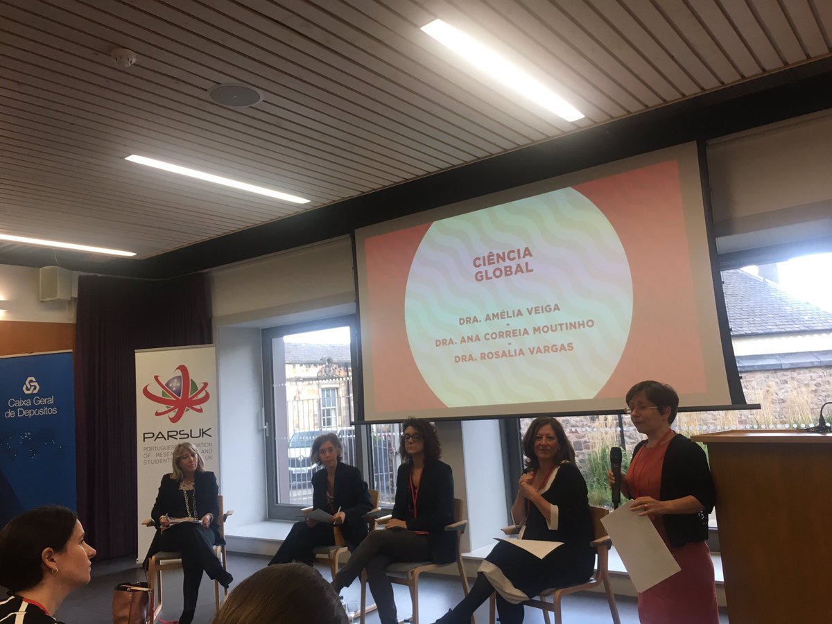 PARSUK_'s tweet photo. Ciência Global no #Luso2017 com a Dra Amélia Veiga, Dra Rosália Vargas e Dra Ana Correia Moutinho @anamcm https://t.co/sk1XSXPR9N