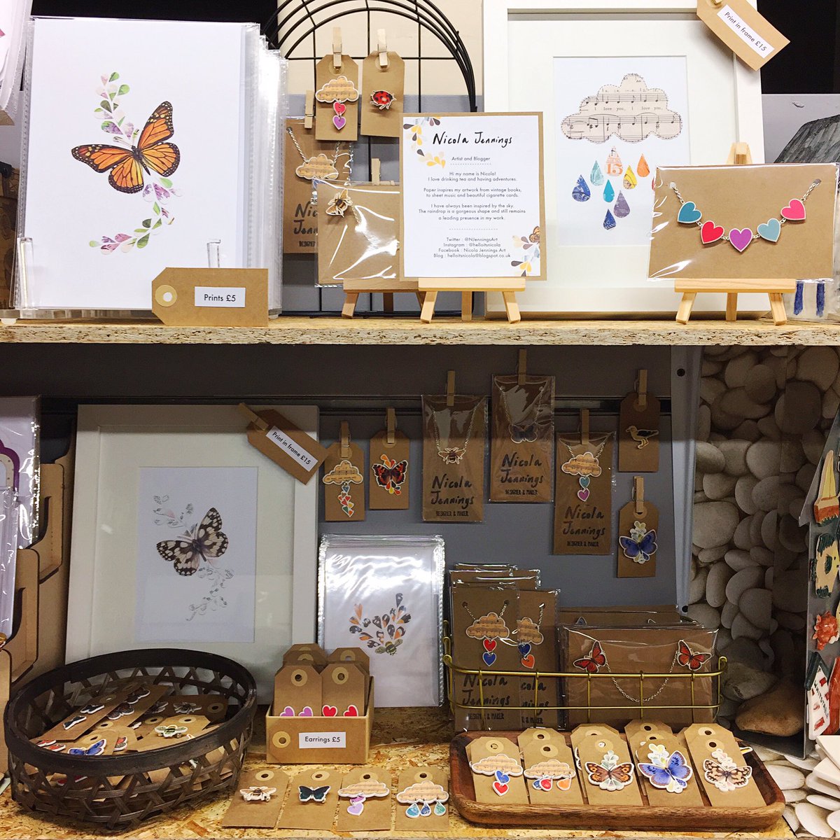 Remember you can find my work now in the brand new <a href="/FoodCraftMarket/">Food&CraftMarket</a> shop in <a href="/Whitefriars_eu/">Whitefriars</a> in Canterbury✨👋🏻🌈