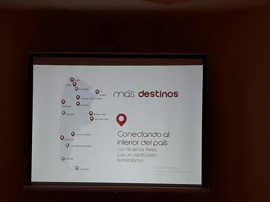 #TermasdeRioHondo2017  Presentación de Andes líneas aéreas <a href="/AndesArgentina/">Andes Líneas Aéreas</a> <a href="/turisargentina/">Red Turismo Argentina</a> en las jornadas de turismo.