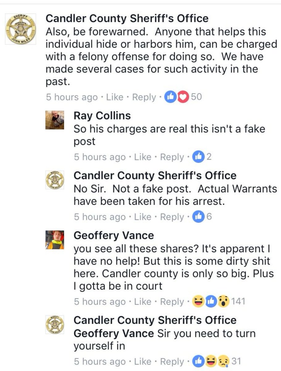 OnlyAtSouthern's tweet photo. He commented on his own wanted post. 👀 #OnlyAtSouthern #BorosMostWanted https://t.co/MxyOr0bSs1