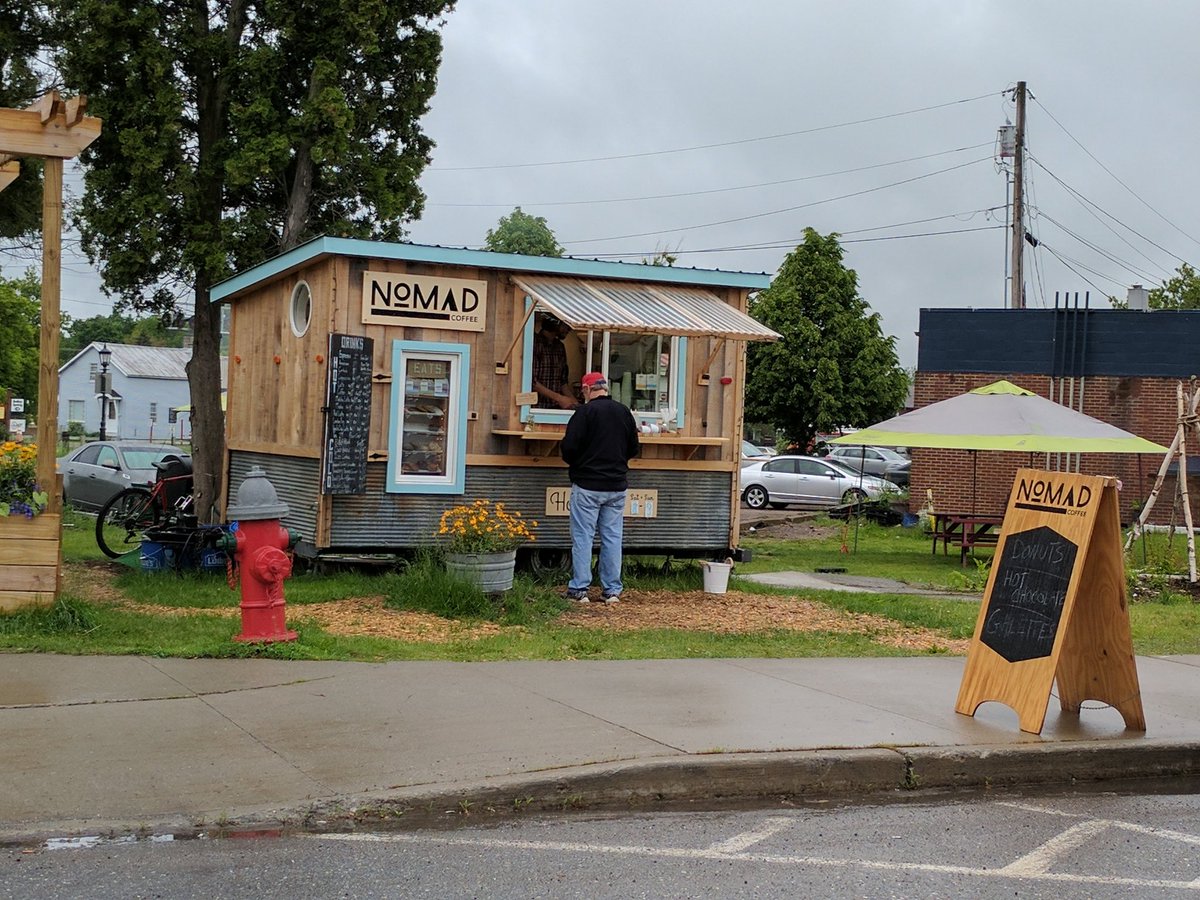 Check out <a href="/nomadcoffeevt/">Nomad Coffee</a> just off 5 Corners on Route 15, Martone's side!