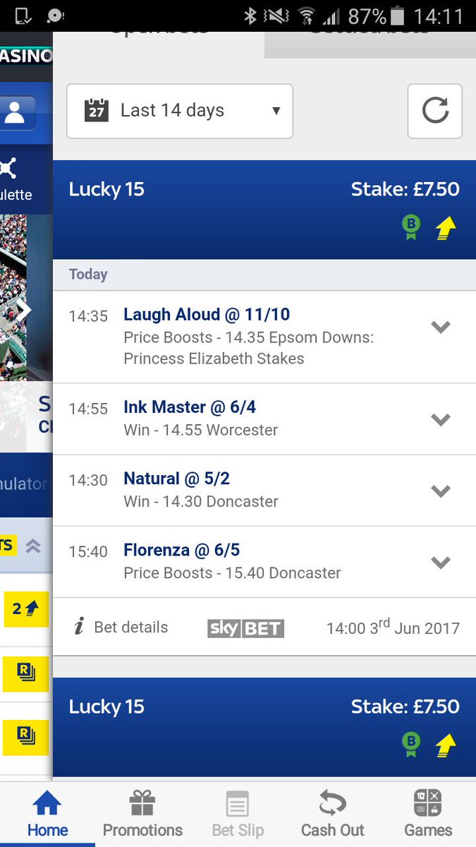 greggyw's tweet photo. Nice little decent Lucky 15 just came in!! #winner #gregstips https://t.co/UfrIgEMuBP