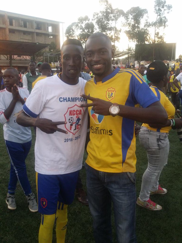 Kajoba_Jnr's tweet photo. FT' @KCCAFC 2-1 Rivers Utd
Both goals scored by this man #DerrickNsibambi 💪 #KCCARIV #CAFCC https://t.co/TdGE6uTehU