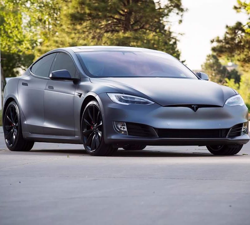 GtechniqNA's tweet photo. Awesome job!! By our friends @ColoradoDetail..This #Tesla #P100DL received a Matte wrap and Coated with #Gtechniq #CrystalSerum #UVProtected https://t.co/TGjQZwiIsm